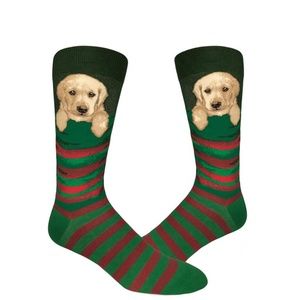 Men's Stocking Pupper Crew Socks